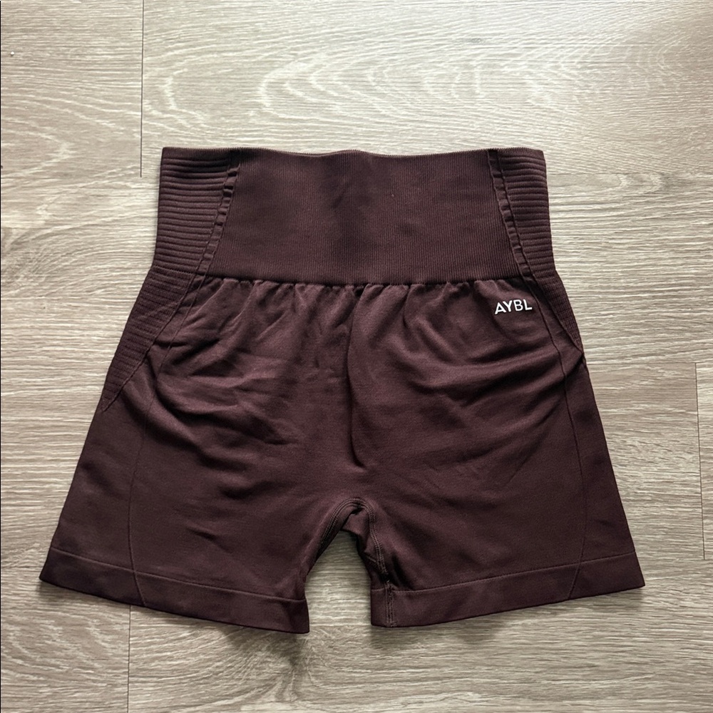AYBL Women's Dark Brown Athletic Shorts